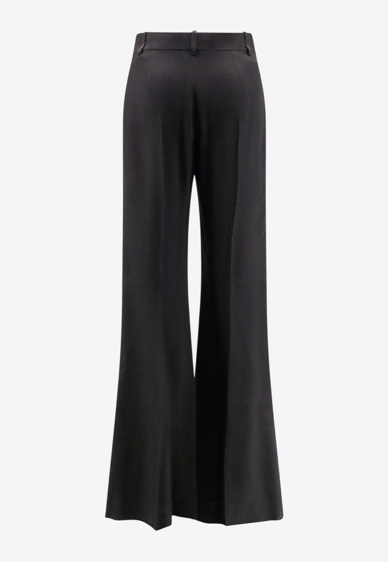 Balenciaga Wide-Leg Tailored Pants Black 843495TSO171000_Black_34275636
