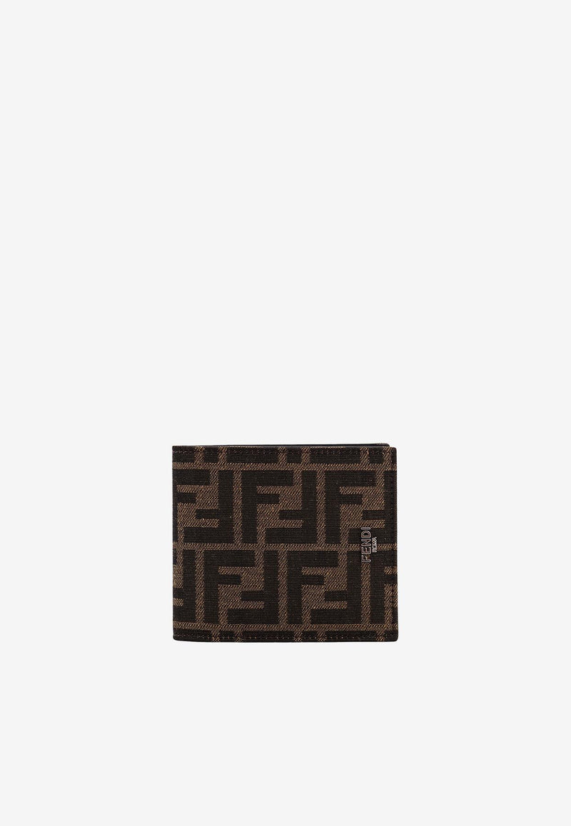 Fendi FF Jacquard Leather Wallet Brown 7M0169ALWKF0L3T_Tbmrnrpall_34276972
