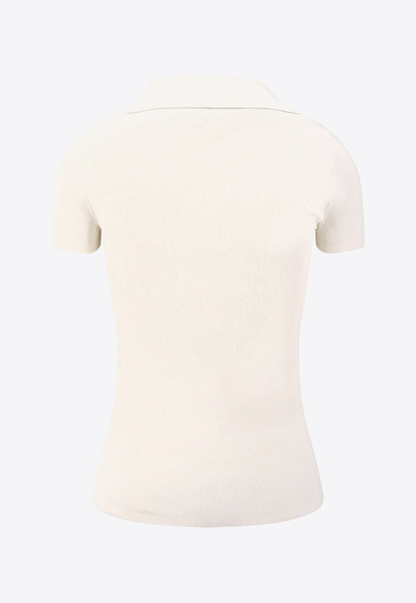 Balenciaga BB Icon Polo Knit T-shirt White 835501T52319040_White_34275562