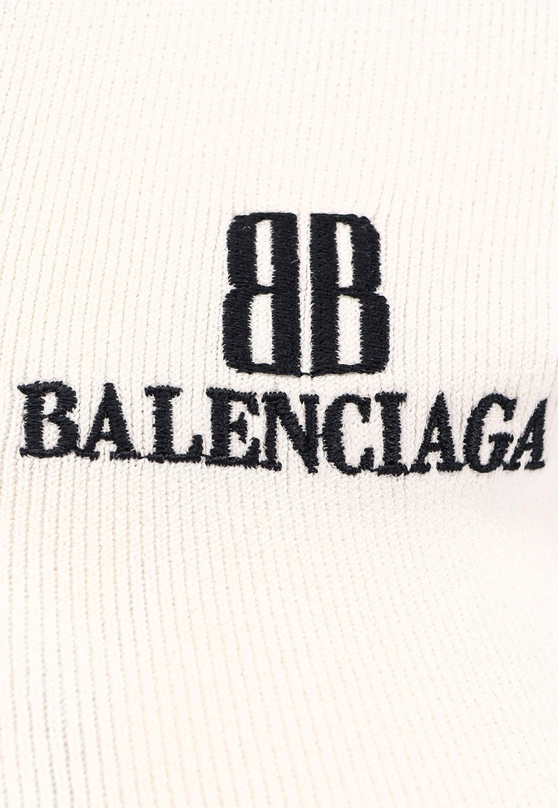 Balenciaga BB Icon Polo Knit T-shirt White 835501T52319040_White_34275562