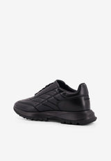 Givenchy Embossed Logo Leather Sneakers Black BH00AYH1WH001001_Black_34275678