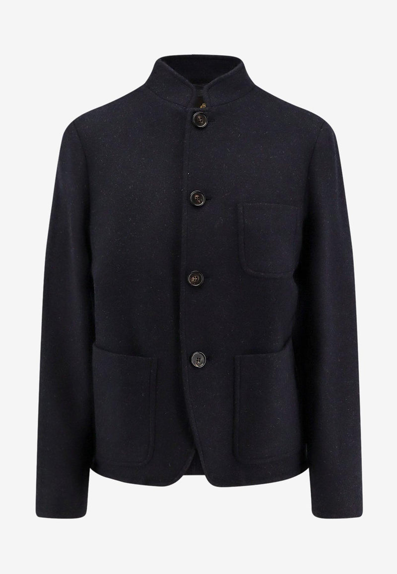Loro Piana Mini Spagna Cashmere Jacket Navy FAN9004W000_BLUE NAVY_29849490