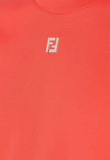 Fendi FF Logo T-shirt Coral FY0936ARYYF0D4T_CORAL_34276935