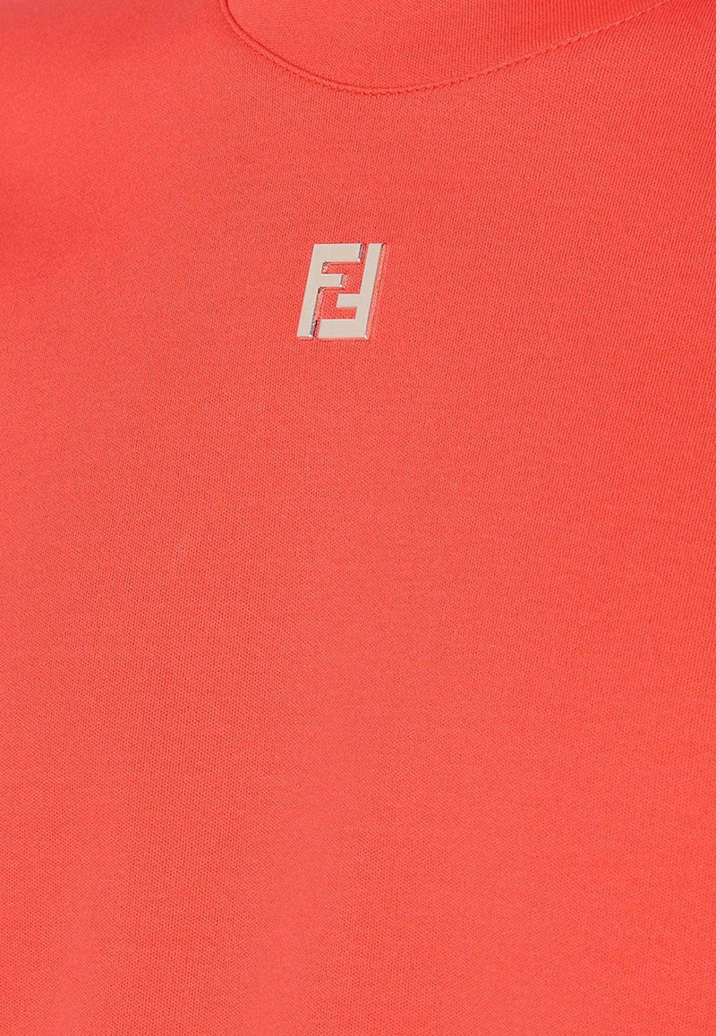 Fendi FF Logo T-shirt Coral FY0936ARYYF0D4T_CORAL_34276935