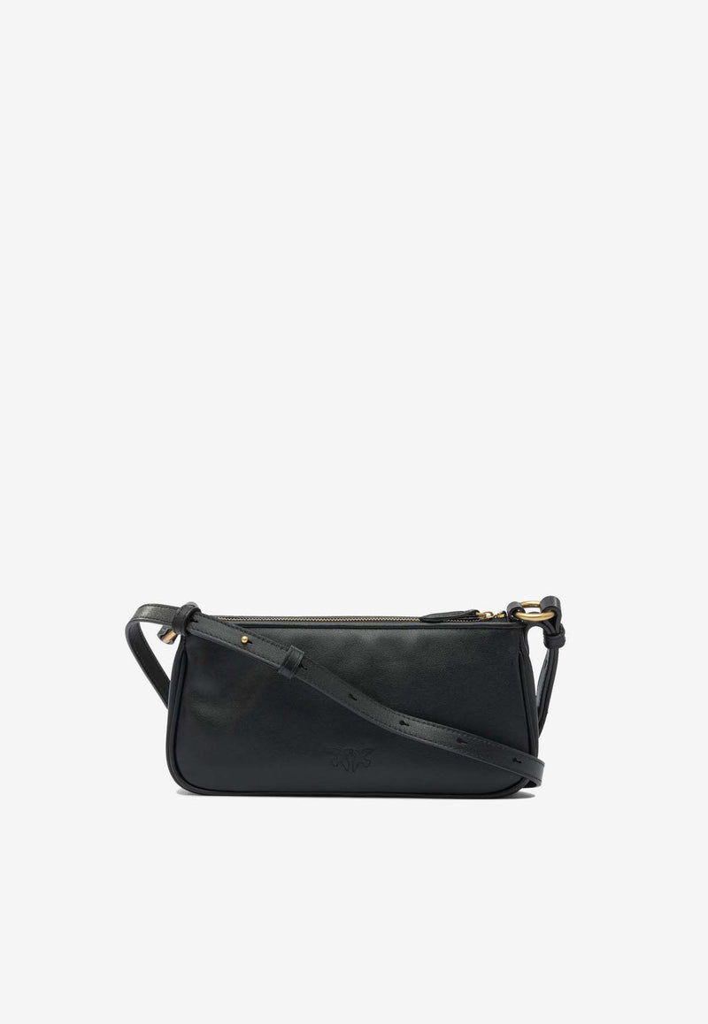 PINKO Mini Half Moon Baguette Crossbody Bag Black 105069A0QOZ99Q_b04ac1de-3743-47b2-bdc9-01cf2cd26659