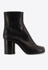 Maison Margiela Tabi 90 Leather Ankle Boots Black S58WU0260P3753T8013_Black_29845383