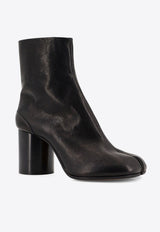 Maison Margiela Tabi 90 Leather Ankle Boots Black S58WU0260P3753T8013_Black_29845383