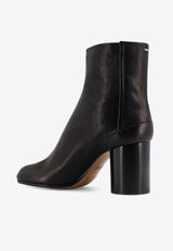 Maison Margiela Tabi 90 Leather Ankle Boots Black S58WU0260P3753T8013_Black_29845383