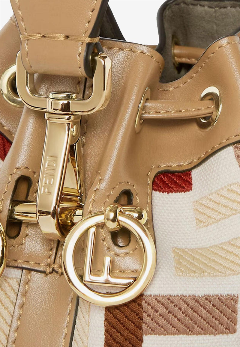Fendi Mon Tresor FF Jacquard Bucket Bag Multicolor 8BS093AYDFF1TVK_MLC+GREZZO+OS_29854369