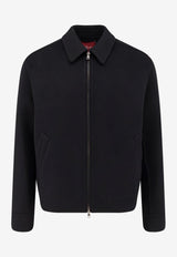 Gucci Wool Zip-Up Jacket Black 794813Z7AON1120_BLACK/GREY/MC_29851980