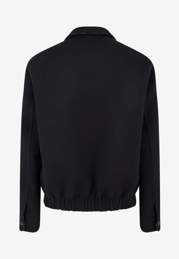 Gucci Wool Zip-Up Jacket Black 794813Z7AON1120_BLACK/GREY/MC_29851980