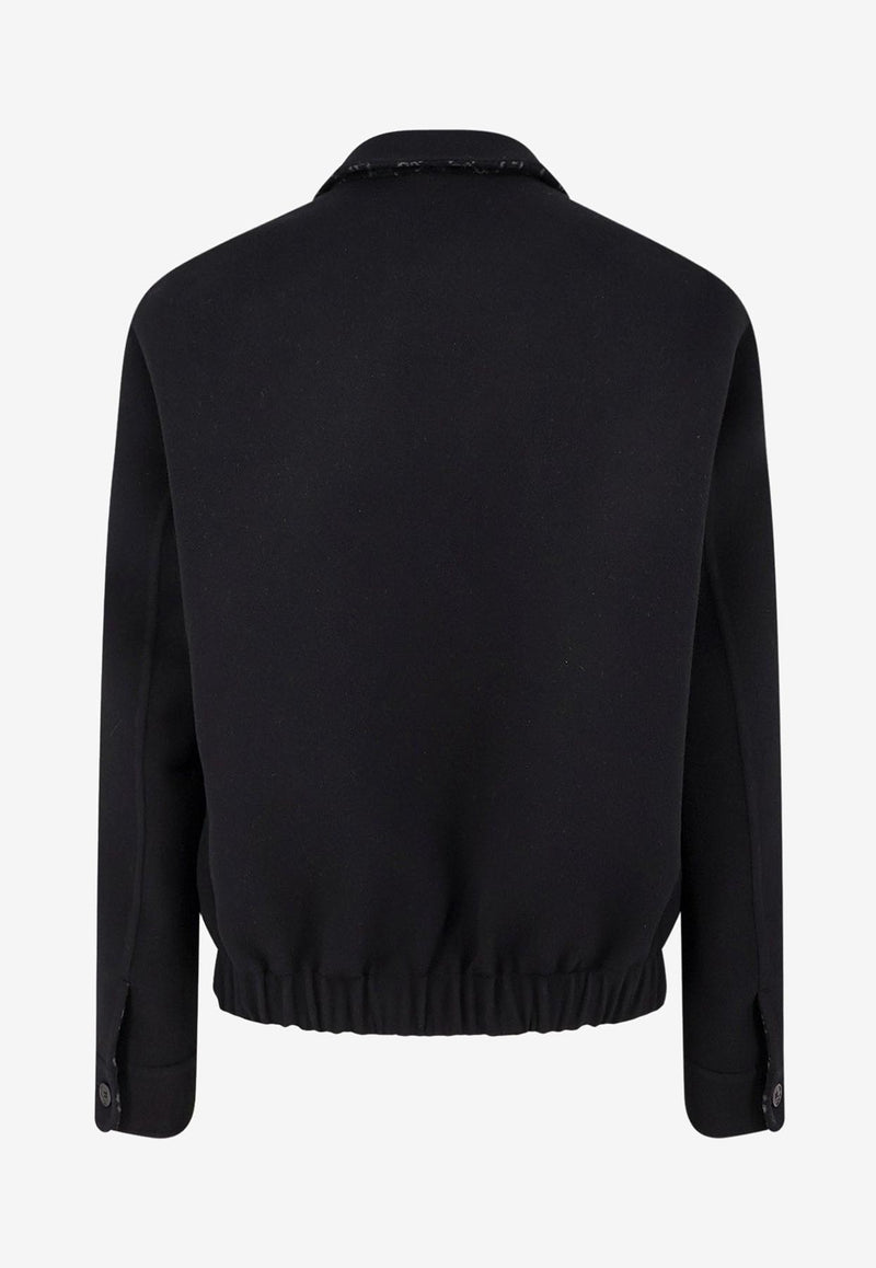 Gucci Wool Zip-Up Jacket Black 794813Z7AON1120_BLACK/GREY/MC_29851980