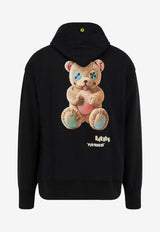 Barrow Bear Print Hooded Sweatshirt Black F5BWUAHS047110_Black_29842035