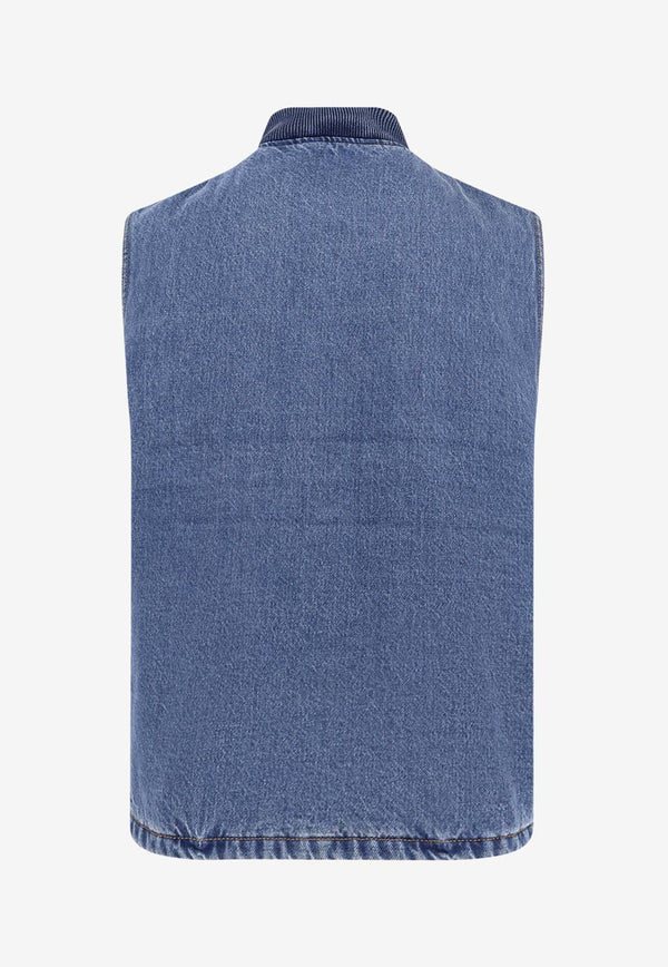 Levi's Padded Denim Vest Blue A85800000_Med indigo_29848366