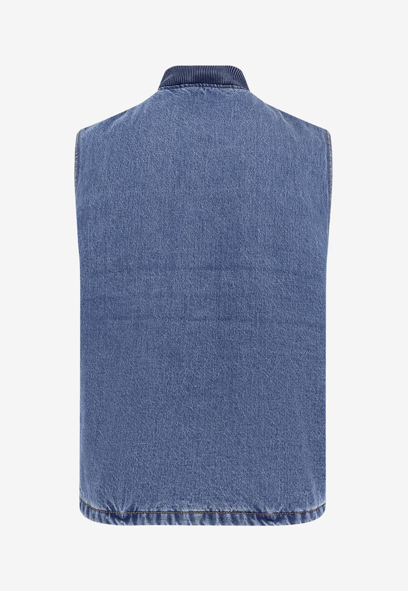 Levi's Padded Denim Vest Blue A85800000_Med indigo_29848366