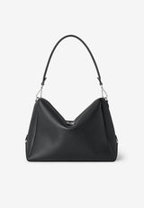 Fendi Large Lui Grained Leather Shoulder Bag Black 7VA667ASIHF0GXN_Black_29850158