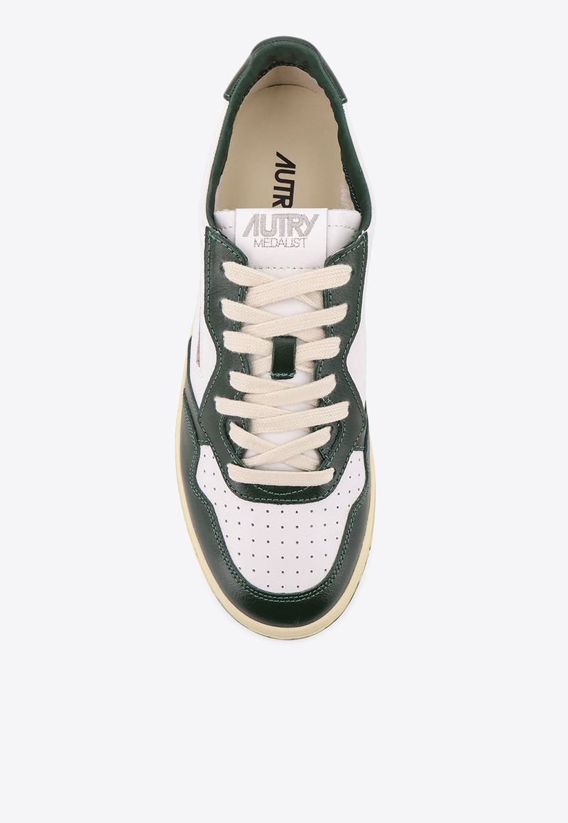 Autry Medalist Leather Sneakers AULMWB49WHT MOUNTAIN_White_29841756