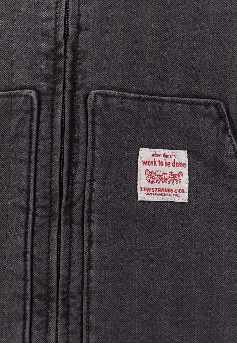 Levi's Zip-Up Denim Jacket Black A85800004_Black_29848197