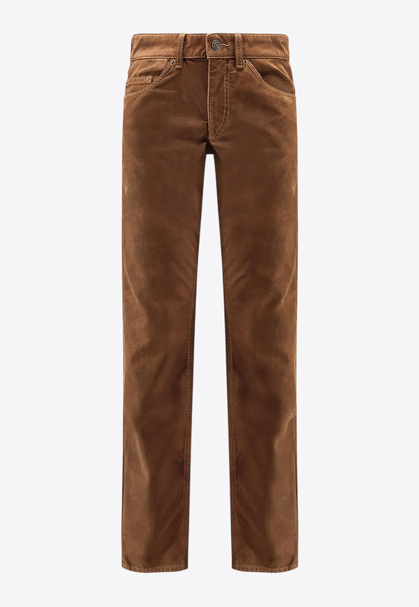 Isabel Marant Etoile Kelsie Faux Leather Pants Brown PA0561FAC3B01E50TO_Brown_29847266