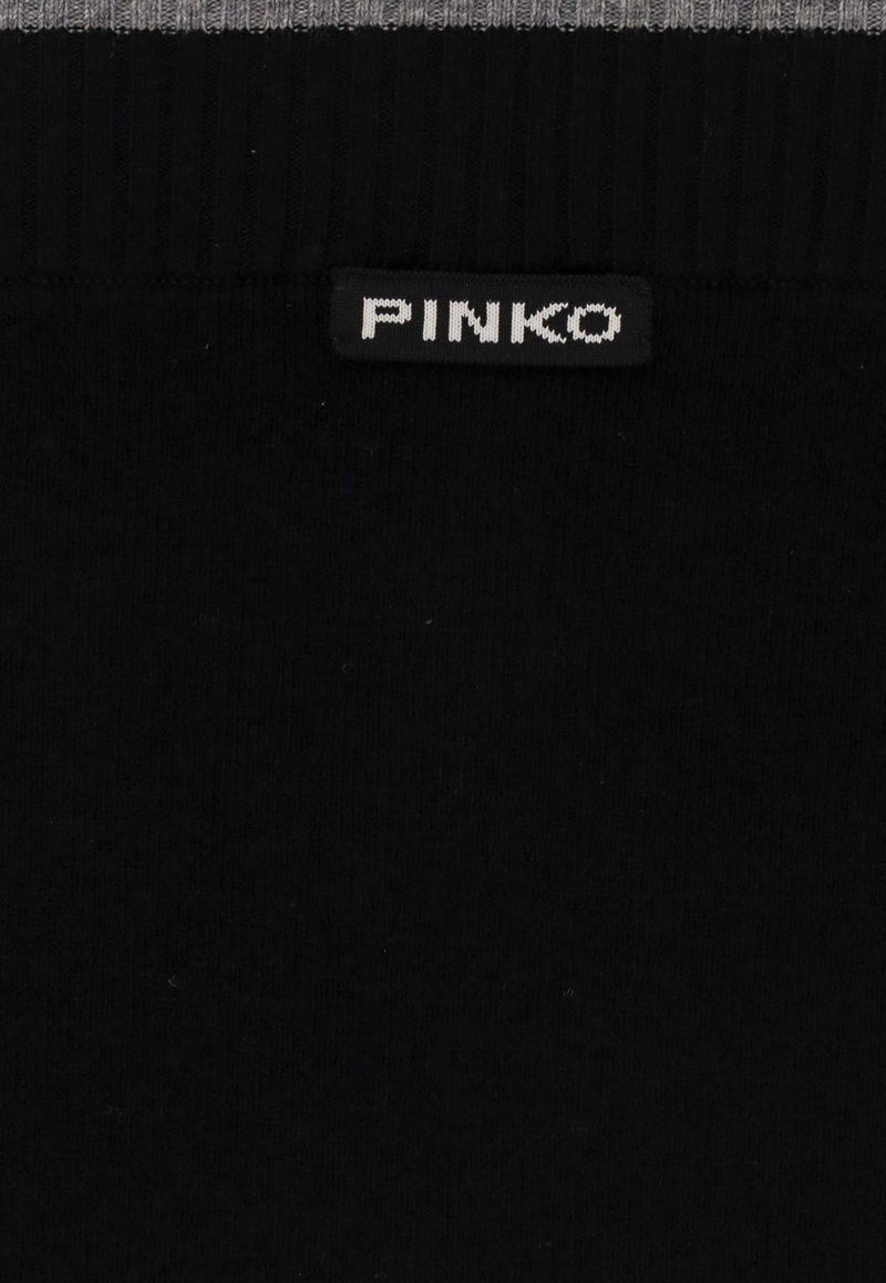 PINKO Wool-Blend Midi Skirt Black 105489A2Q9Z99_Black_29840856