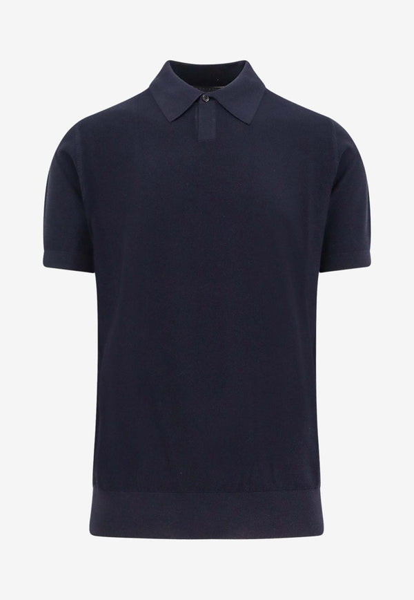 Hugo Boss Basic Wool Polo T-shirt Blue 50543220404_Blue_30008358