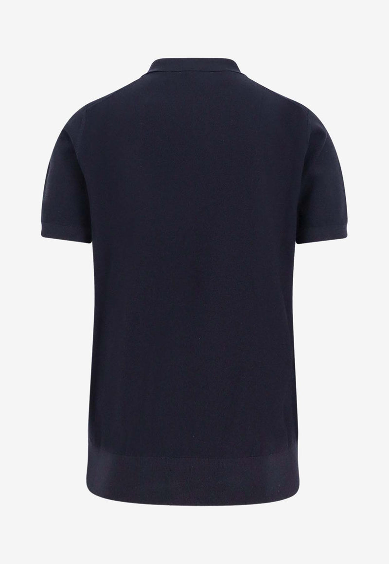 Hugo Boss Basic Wool Polo T-shirt Blue 50543220404_Blue_30008358