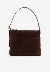 ATP Atelier Bassano Suede Shoulder Bag Brown 1227581057_WALNUT_30008286
