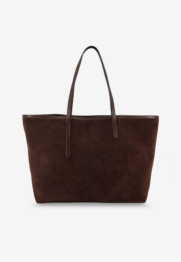 ATP Atelier Eraclea Suede Tote Bag Brown 1231011057_WALNUT_30009401