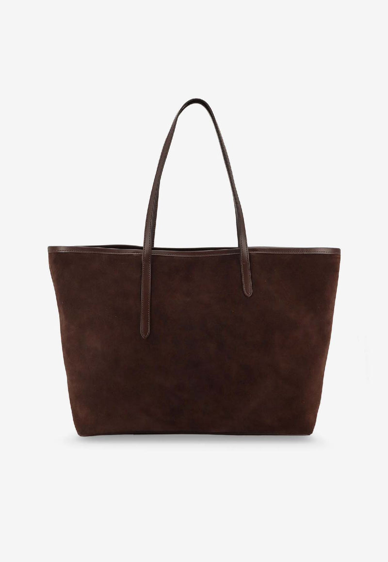 ATP Atelier Eraclea Suede Tote Bag Brown 1231011057_WALNUT_30009401
