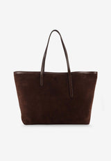 ATP Atelier Eraclea Suede Tote Bag Brown 1231011057_WALNUT_30009401