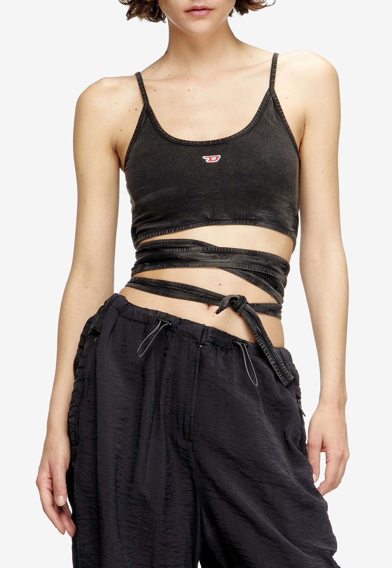 Diesel T-Leya Wraparound Tank Top Black A195210KIBY02A_Black_29847630