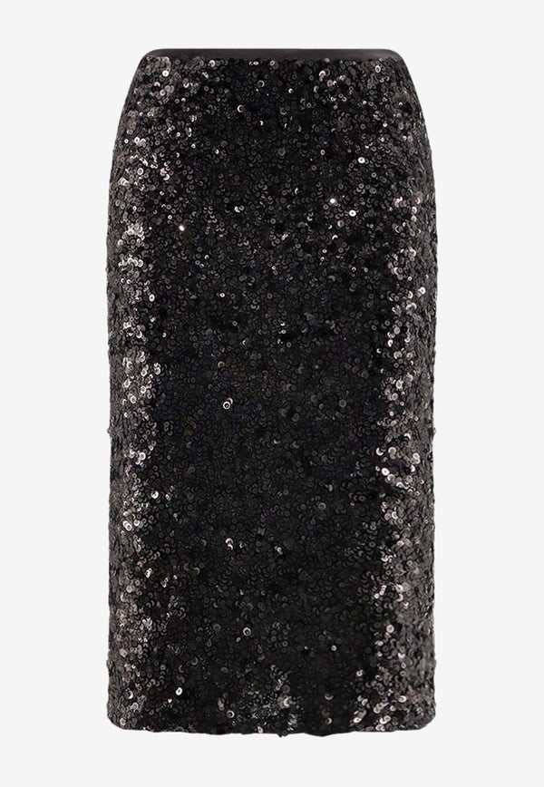 PINKO Pappacieca Pencil Skirt  Black 105575A2Q4Z99_Black_29843877