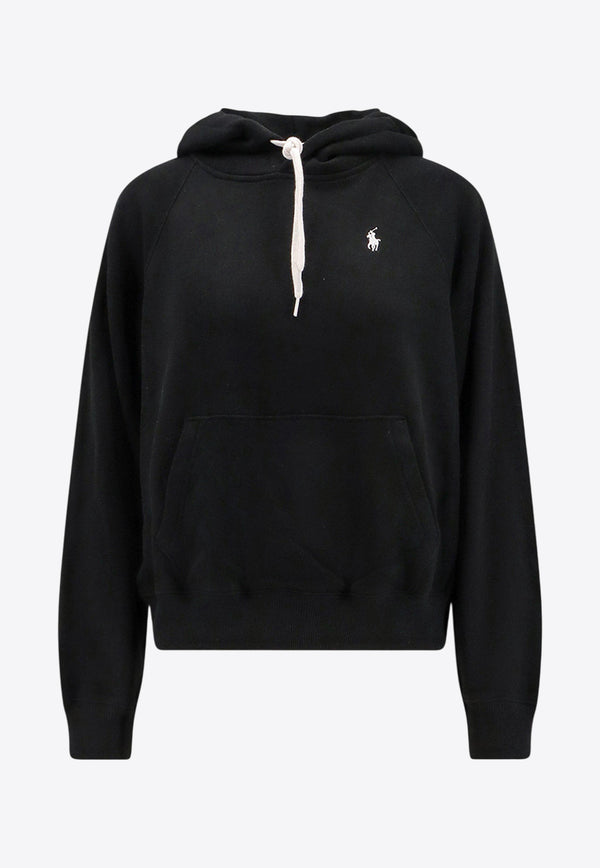Polo Ralph Lauren Embroidered Logo Hooded Sweatshirt Black 211971691004_POLO BLACK_29848080
