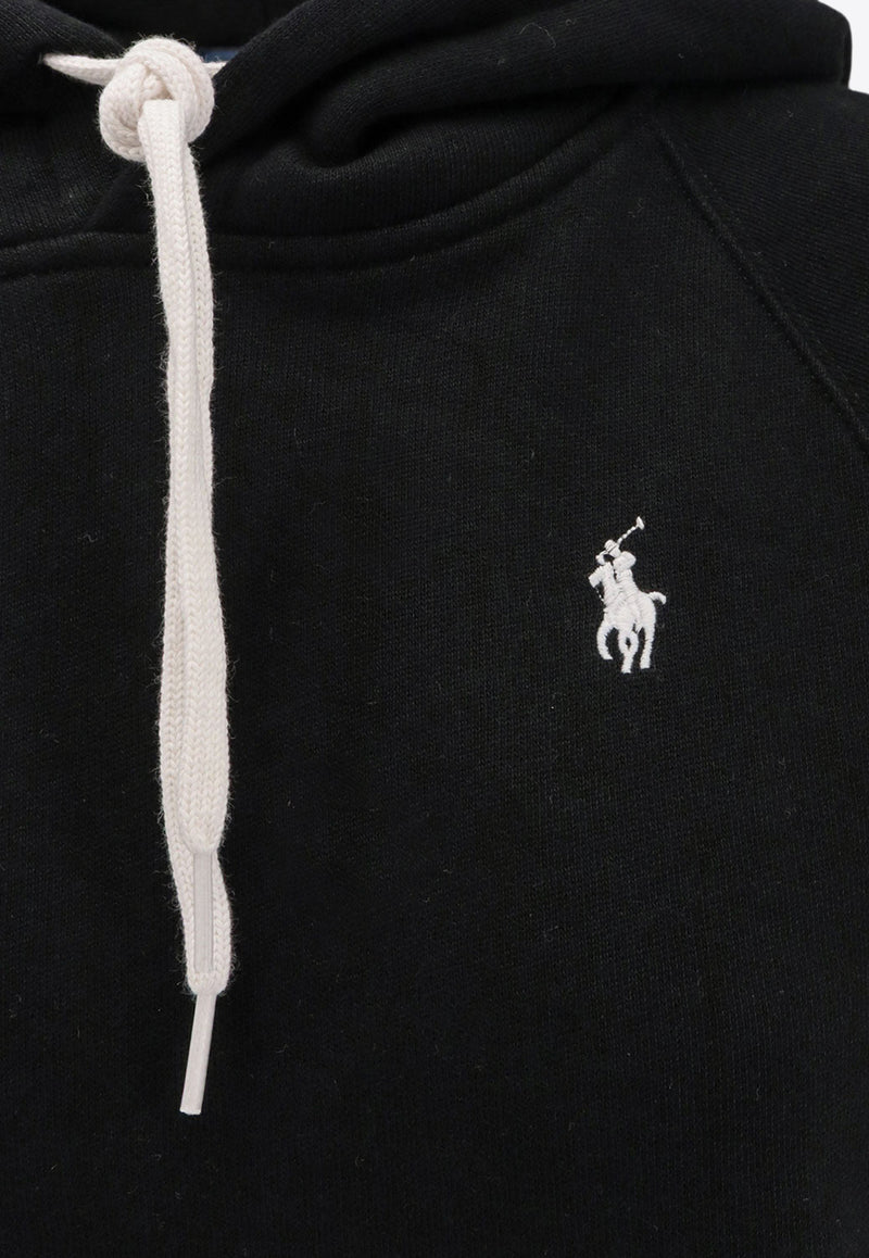 Polo Ralph Lauren Embroidered Logo Hooded Sweatshirt Black 211971691004_POLO BLACK_29848080