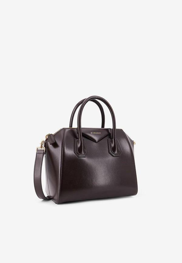 Givenchy Small Antigona Box Leather Top Handle Bag Brown BB5149B13A206_Brown_29841443