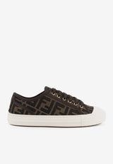 Fendi Domino FF Jacquard Sneakers Brown 8E8325AJZXF0R7V_TABACCO NERO_29849837