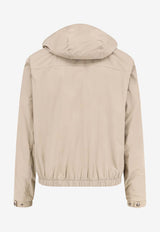 Hugo Boss Zip-Up Hooded Jacket Beige 50543510255_Beige_30009533