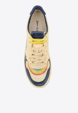 Autry Rainbow Lace-Up Sneakers AVLMTP01WHT BLUE_White_29848421