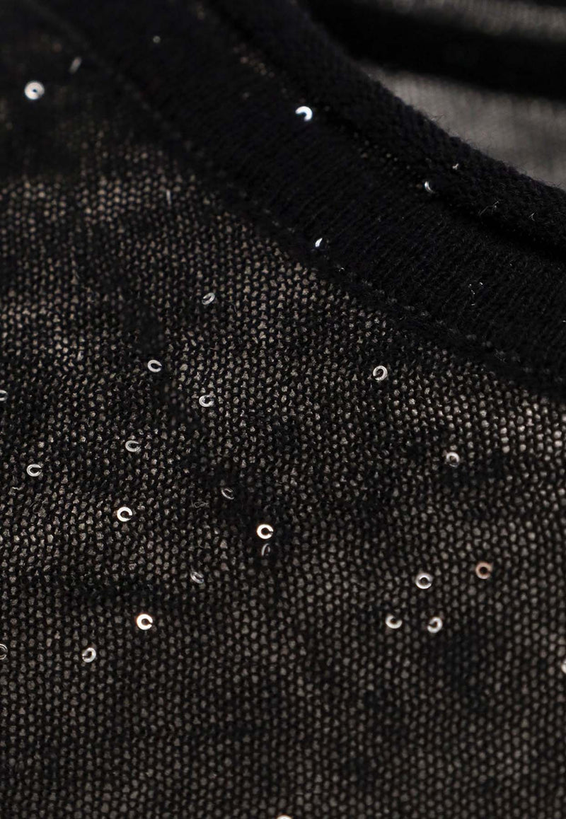 PINKO Pico Embellished Top Black 105398A2PMZ99_Black_29845369