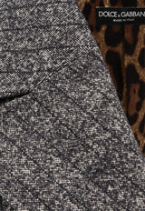 Dolce & Gabbana Double-Breasted Oversized Wool Coat Gray F27FXTFRZANS8051_RIGATO_29847519