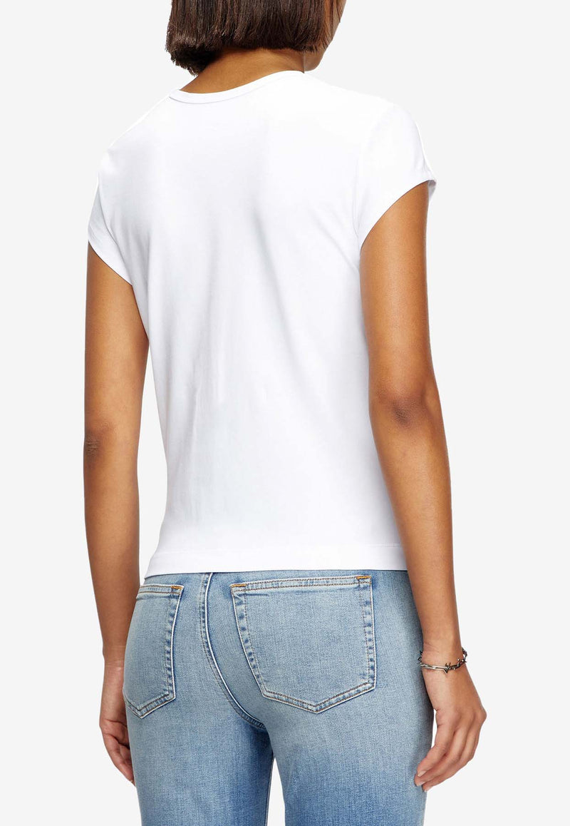 Diesel T-Angie Sleeveless T-shirt White A062680AFAA100_White_29845346