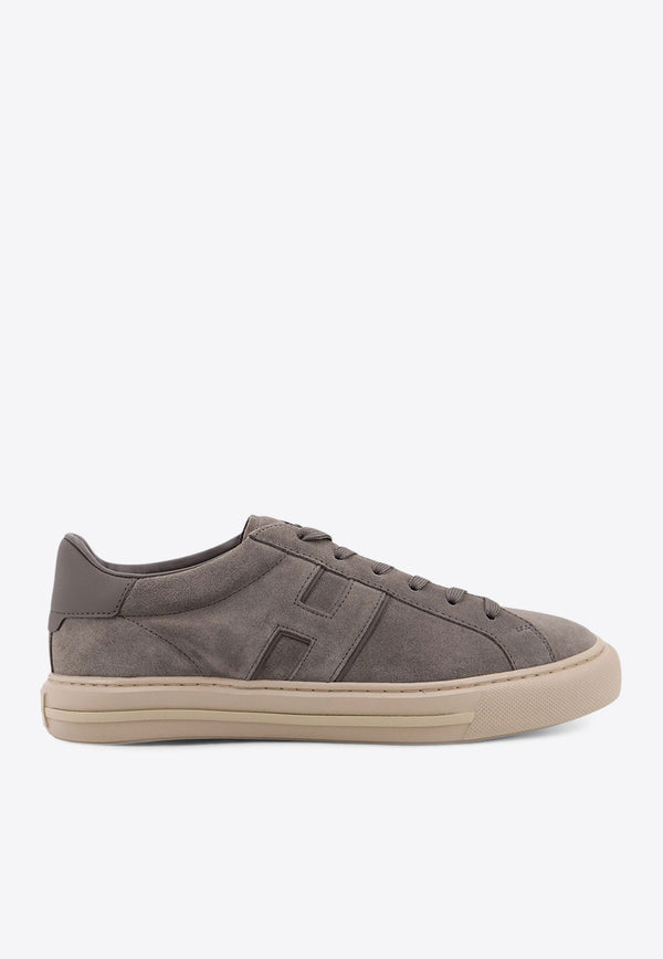 Hogan H691 Suede Low-Top Sneakers Gray HXM6910FU10UHOB804_GRAFITE CHIARO_29840036