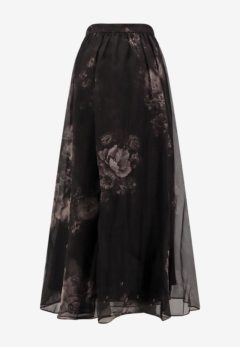 Zimmermann Hypnotic Maxi Silk Skirt Multicolor 5350SF251GSFLT_Ghost Floral_29842552