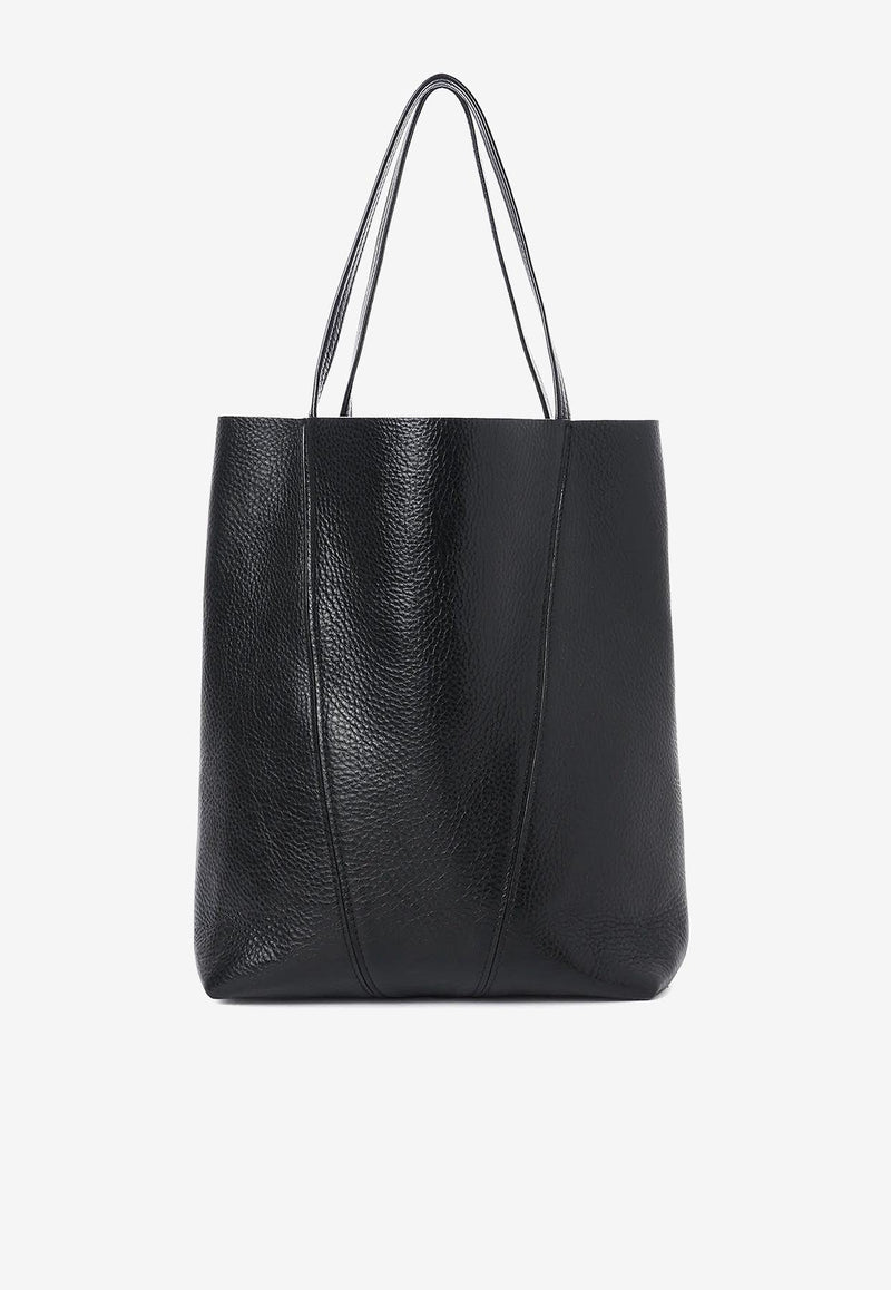 Chloé Spin Grained Leather Tote Bag Black CHC25SS811N84001_Black_30004996