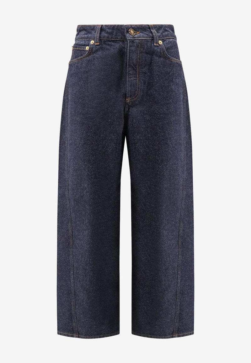 Givenchy Washed Straight-Leg Jeans Blue BW517J516P401_Blue_29839039
