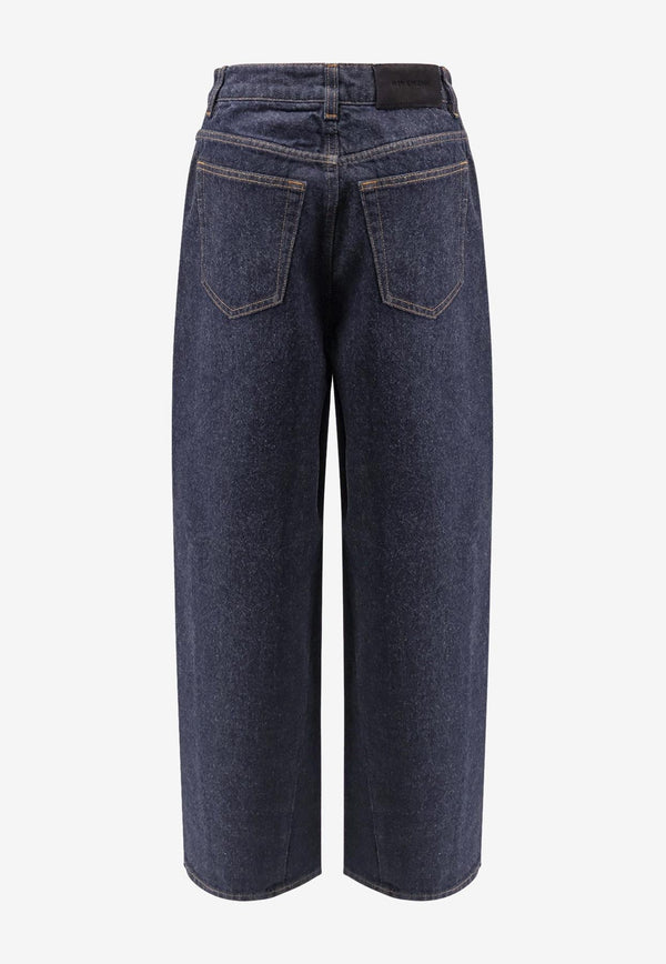 Givenchy Washed Straight-Leg Jeans Blue BW517J516P401_Blue_29839039