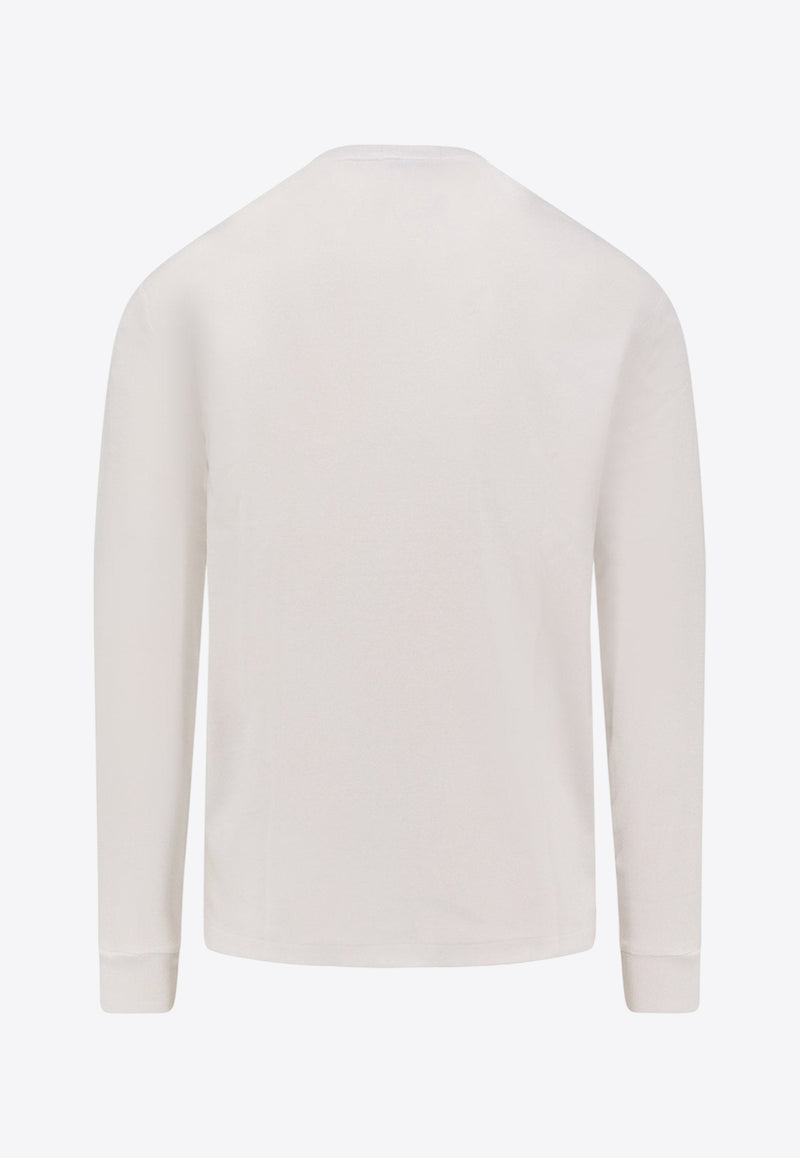 Polo Ralph Lauren Long-Sleeved Logo T-shirt White 710760121002_White_29842414