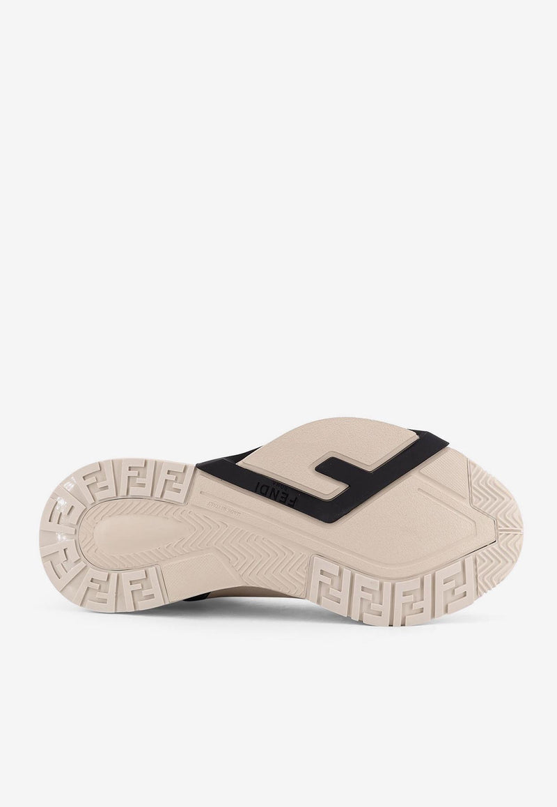 Fendi Flow Slip-On Sneakers Multicolor 7E1392AJZHF1HGR_BIA.ICE+TAB.NER+NERO_29849881