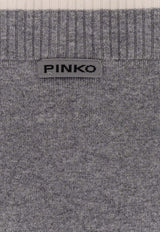 PINKO Wool-Blend Midi Skirt Gray 105489A2Q9II2_Grey_29842919
