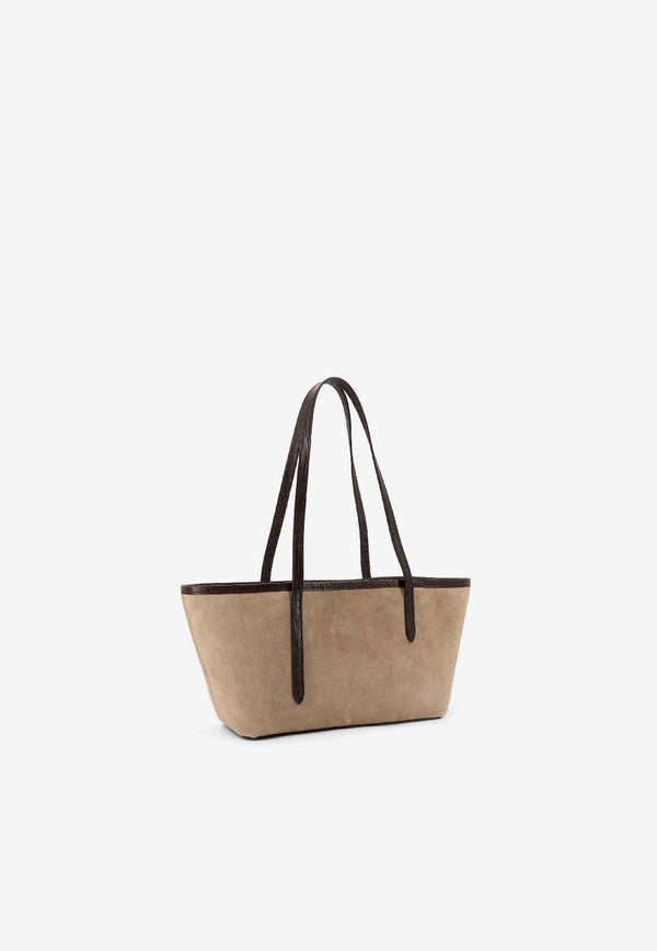 ATP Atelier Gaiba Suede Tote Bag Beige 1231031083_Avena Walnut_30009846